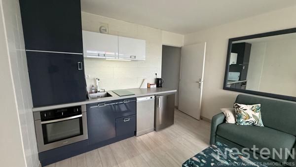 QUIBERON - Vue mer - T1 bis de 25 m² proche de la grande Plage avec un parking