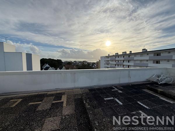 QUIBERON - Vue mer - T1 bis de 25 m² proche de la grande Plage avec un parking
