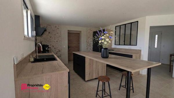 A vendre Longère avec architecture remarquable .7 pièces ,4 chambres, Vallée de Cousse 37210