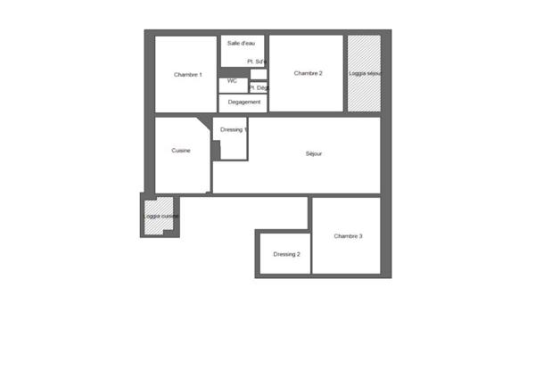 Appartement 4 pièces - 84 m²