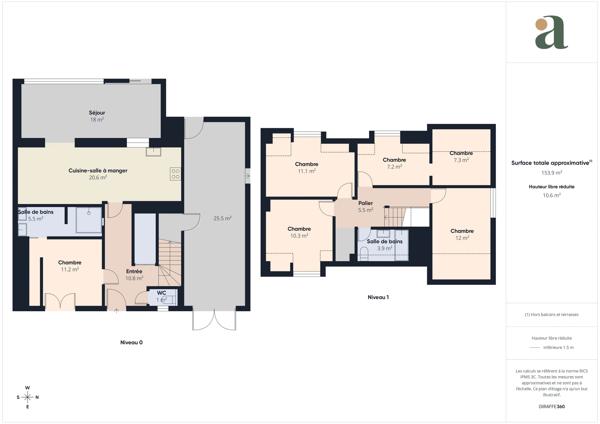 Charmante maison familiale entièrement rénové en vente à Nantes (44300)