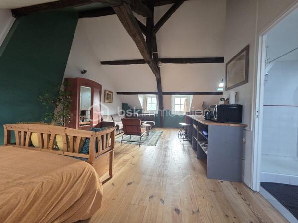 Opportunité Unique : Demeure d'Exception de 325m² – Potentiel Locatif & Airbnb Haut de Gamme
À Saint-Pierre-lès-Nemours, l'alliance parfaite entre volume XXL, flexibilité et rentabilité.
Découvrez ce bien hors normes. Ancienne fabrique de bijoux, idéalement situé à la lisière immédiate du centre-ville de Nemours, rénové avec goût. Que vous cherchiez une résidence familiale prestigieuse, un projet de coliving ou un investissement locatif à haute rentabilité (Airbnb), cette maison répond à toutes vos ambitions.
Un Emplacement Stratégique
* Gare de Nemours-Saint-Pierre : À 7 minutes à pied (Paris Gare de Lyon en 45 min).
* Centre-ville de Nemours : À 5 minutes à pied (commerces, restaurants, château, bords du Loing).
* Nature : La forêt est à 5 minutes et le canal est au bout de la rue pour vos balades.

Le Corps Principal : Un Duplex de Prestige de 220m²
L'habitation principale offre des volumes rares et une modularité totale :
* Espaces de vie : Deux grandes pièces à vivre réparties sur deux niveaux, chacune équipée de sa propre cuisine.
* Côté Nuit : 3 grandes chambres lumineuses.
* Une grande salle de bain avec baignoire et douche, 2 toilettes séparés et une buanderie
* Loisirs : Une véritable salle de sport privée intégrée.
* Extérieur : Un accès direct et fluide vers le jardin pour profiter du calme de Saint-Pierre. Jardin de 500m2 verdoyant et de nombreux arbres fruitiers. Abris de jardin et atelier de bricolage et de rangement.
* Le Potentiel : Cet appartement est entièrement modulable. Sa configuration permet de repenser l'espace ou de créer des studios autonomes supplémentaires à l'intérieur même de cette unité.

Le "Plus" Investisseur : 2 Studios Indépendants (Airbnb Ready)
En plus de l'habitation principale, la maison dispose à ses deux extrémités de deux unités équipées de cuisine et de salle de bain, avec accès totalement autonomes, idéales pour générer des revenus immédiats :
1. Studio 1 (50 m²) : Bel espace spacieux au 2ème étage , poutres apparentes, parfait pour de la location courte ou longue durée.
2. Studio 2 (36 m²) : Au rez de jardin avec terrasse privative, Idéal pour un rendement Airbnb optimisé grâce à la proximité de la gare et de la forêt.

Pourquoi choisir ce bien ?
* Modularité Totale : Habitez une partie et louez le reste, ou transformez l'ensemble en complexe locatif.