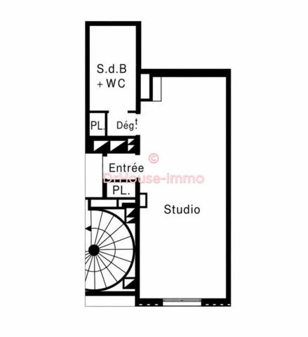 Appartement à vendre 1 pièce de 29 m²