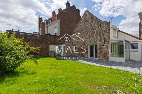Centre-ville de Wambrechies – Semi individuelle – 3 chambres – Garage et jardin