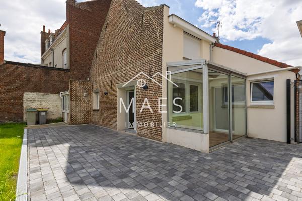Centre-ville de Wambrechies – Semi individuelle – 3 chambres – Garage et jardin