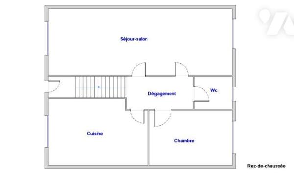 LE PLESSIS ROBINSON - FACE AU BOIS DE LA GARENNE - A 8 MIN A PIED DU CENTRE VILLE ET DU T6