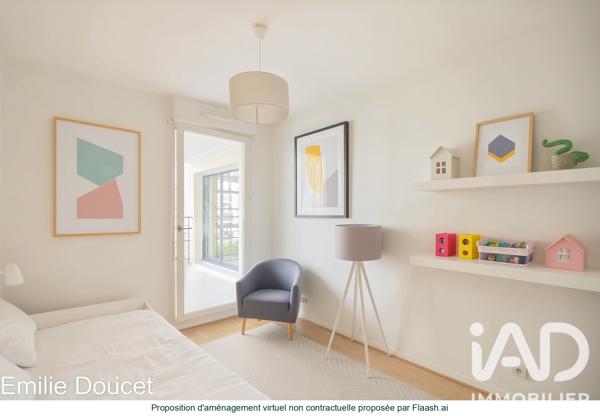 Appartement à vendre 3 pièces 63,32 m² Élancourt