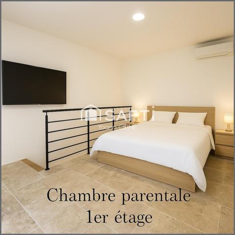 Maison de village T4 (150m2) entièrement rénovée au coeur de Trets