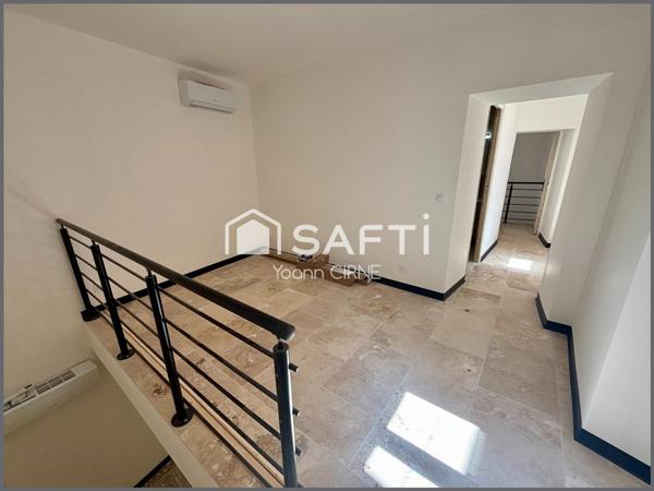 Maison de village T4 (150m2) entièrement rénovée au coeur de Trets