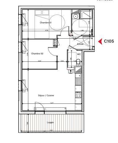 Appartement à vendre 3 pièces 58 m² La Roche-sur-Yon