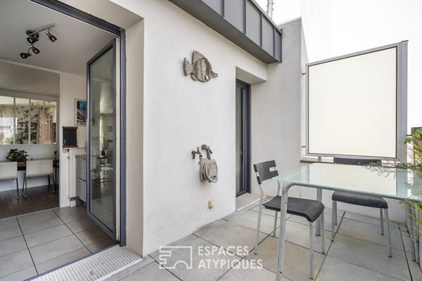 Appartement en étage élevé avec terrasses