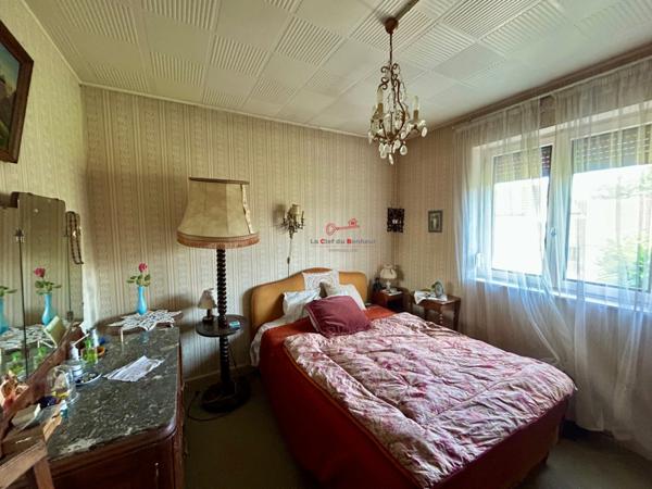 Maison F4 avec sous-sol, véranda et beau terrain de 545?m²