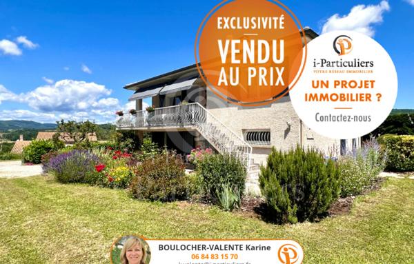 Villa T5 - Terrain 850m2 - Vernoux en Vivarais