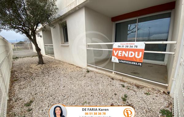 Frontignan, T3 77 m2 en Rez de chaussée avec terrasse