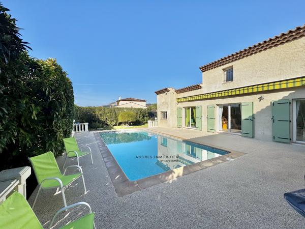 Mougins (06250) Mougins Maison Individuelle 190 m2 Piscine Garage