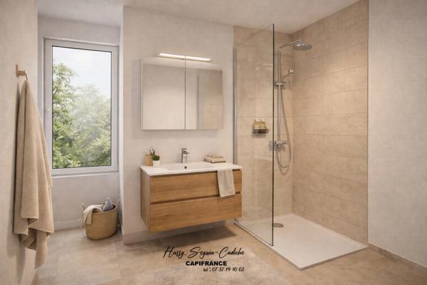 T2 41 m² balcon + parking x2 – Centre-ville – Accès Paris rapide