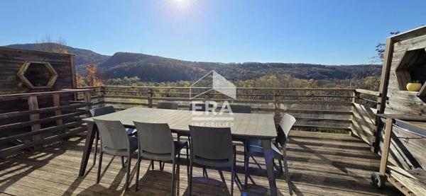 Maison T5 de 102m² avec terrasses et jardin, cachet, rénovée, quartier St Germain Ambérieu en Bugey