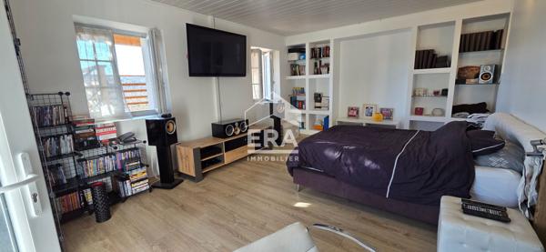 Maison T5 de 102m² avec terrasses et jardin, cachet, rénovée, quartier St Germain Ambérieu en Bugey