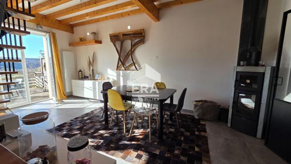 Maison T5 de 102m² avec terrasses et jardin, cachet, rénovée, quartier St Germain Ambérieu en Bugey