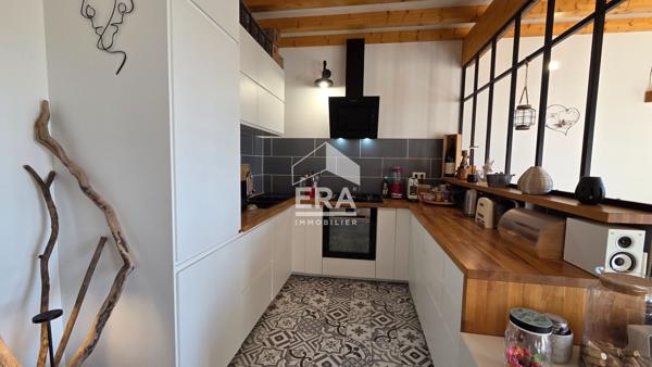 Maison T5 de 102m² avec terrasses et jardin, cachet, rénovée, quartier St Germain Ambérieu en Bugey