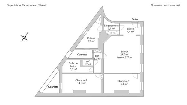 Appartement Paris 8e - MALESHERBES