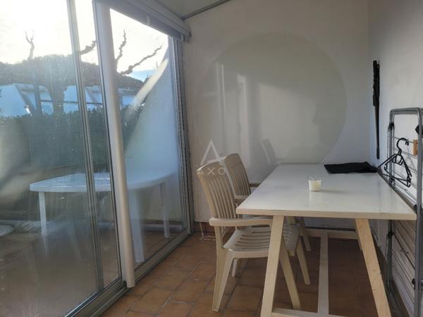 Studio, terrasse, parking