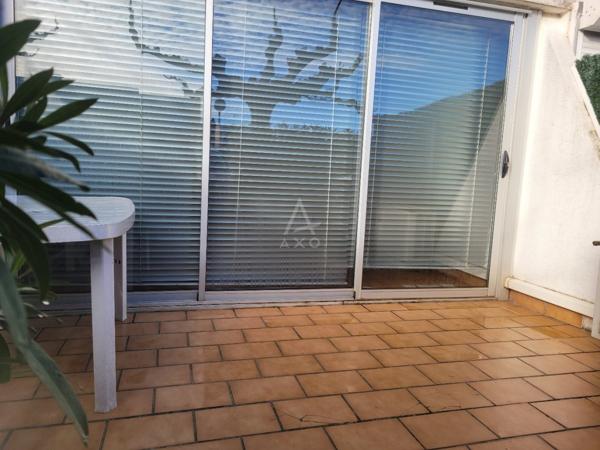 Studio, terrasse, parking
