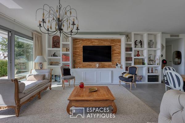 Appartement rez de jardin et vue mer panoramique