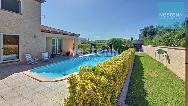 SUPERBE VILLA T5 157 M2 - PISCINE, GRAND TERRAIN 893 M2, GARAGE ET ATELIER - QUARTIER RESIDENTIEL RECHERCHÉ