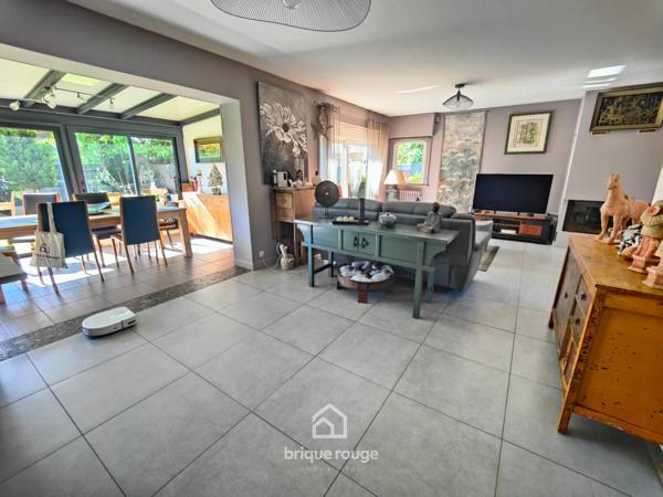FACHES - Super villa semi Plain Pied individuel + 1000m²
