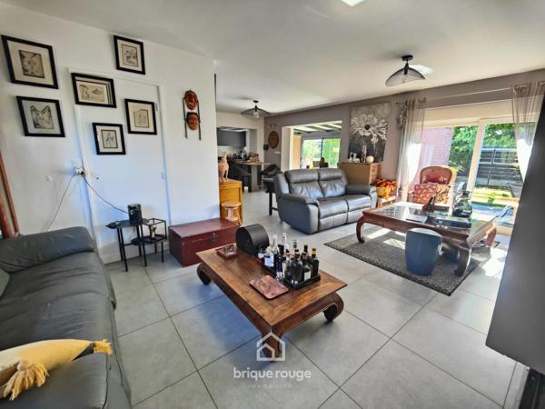 FACHES - Super villa semi Plain Pied individuel + 1000m²