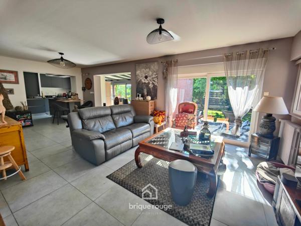 FACHES - Super villa semi Plain Pied individuel + 1000m²