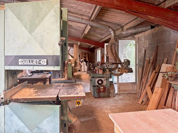 Maison en pierre à vendre 5 pièces MONTESQUIOU (32) - 147 m² habitables avec atelier 150 m2 - Terrain 2870 m2