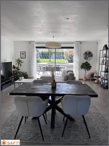 Maison contemporaine avec piscine