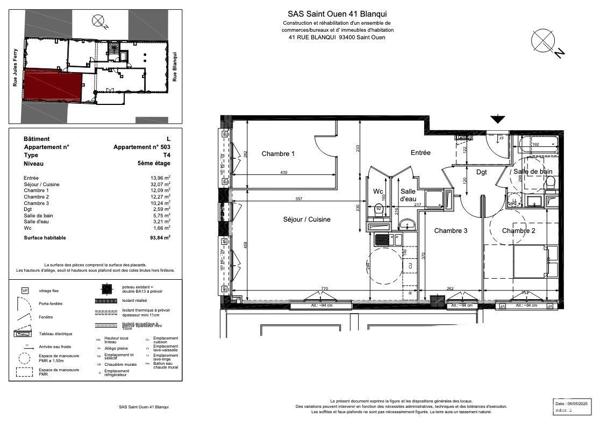 Appartement à vendre 4 pièces 96 m² Saint-Ouen-sur-Seine