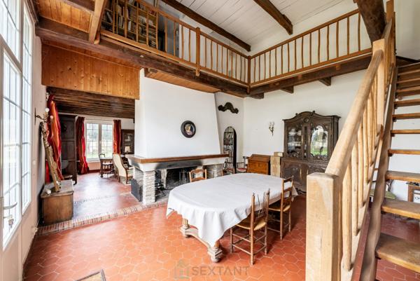 Longère de 1654, à Magny-les-Hameaux.