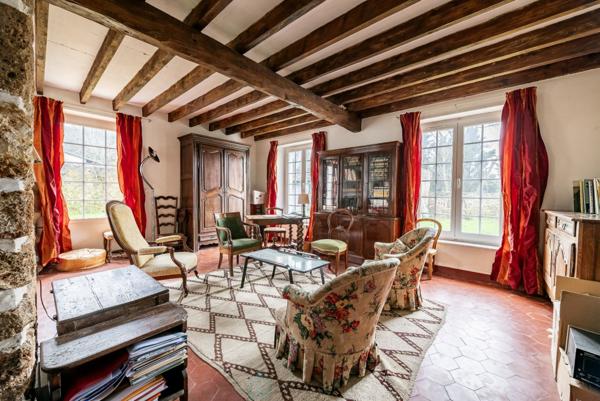 Longère de 1654, à Magny-les-Hameaux.