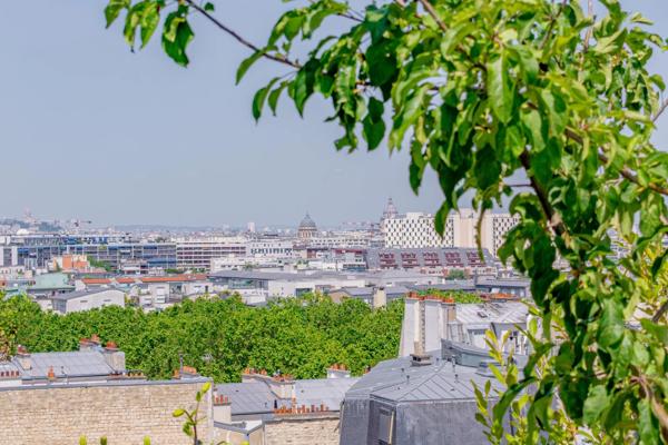 Paris 14 - Duplex derniers étages terrasses vue panoramique