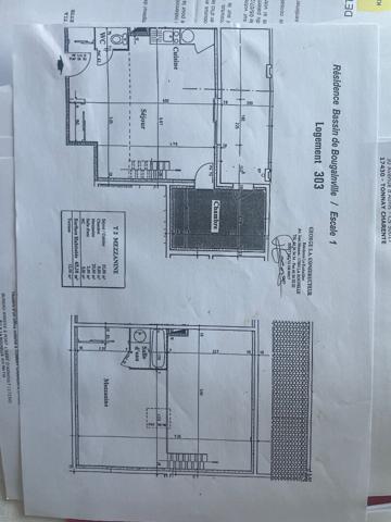 Appartement T3 duplex ascenseur, terrasse, parking