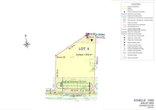 Terrain à vendre 87 374 € Brax 876 m² DPE