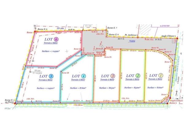Terrain à vendre 87 374 € Brax 876 m² DPE