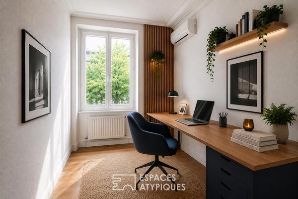 Appartement de caractère dans un immeuble de standing en centre ville