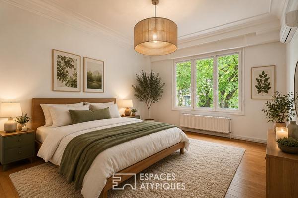 Appartement de caractère dans un immeuble de standing en centre ville