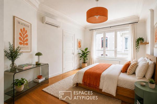 Appartement de caractère dans un immeuble de standing en centre ville