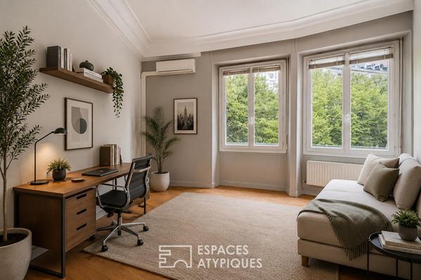 Appartement de caractère dans un immeuble de standing en centre ville