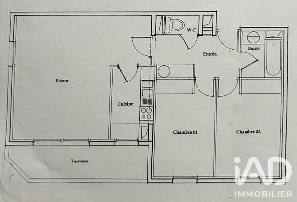 Appartement à vendre 3 pièces 66 m² Halluin