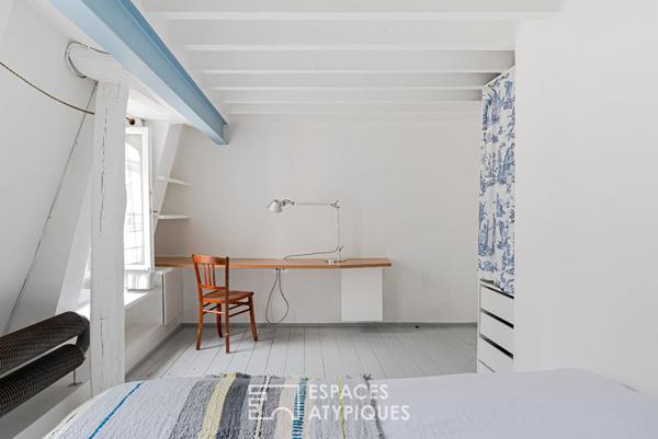 Duplex traversant en dernier étage Quartiers Sentier-Bonne Nouvelle