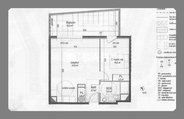A voir : Appartement T2 dans résidence neuve avec Grande terrasse et Box Privatif