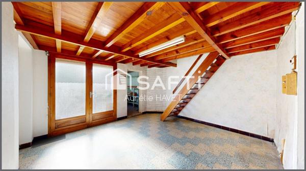 Maison 113 m2 à rénover - 3 chambres -  avec jardin et fort potentiel + aides rénovations possibles