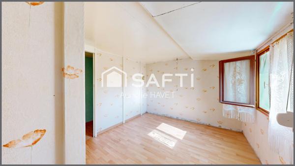 Maison 113 m2 à rénover - 3 chambres -  avec jardin et fort potentiel + aides rénovations possibles